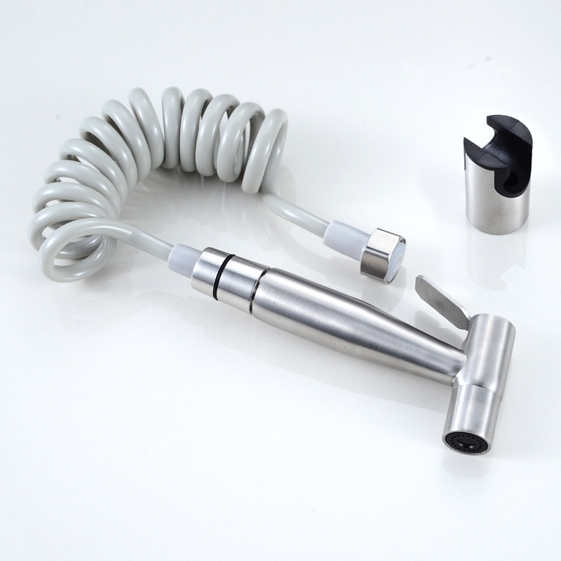 Bộ xịt rửa vệ Sinh kèm dây nối. Chất liệu Inox 304 và PU. Model: SXR802 Xuất sứ: Hàn Quốc