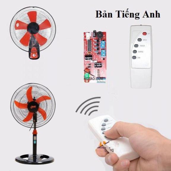 (bản tiếng Anh) Bộ mạch điều khiển quạt từ xa