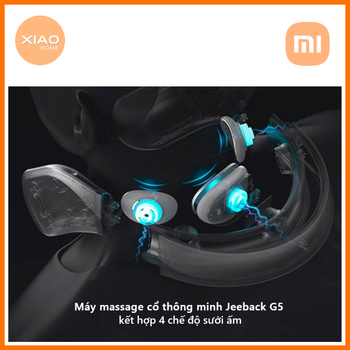 Máy Massage Cổ Thông Minh Xiaomi Jeeback G5 - Hàng Chính Hãng