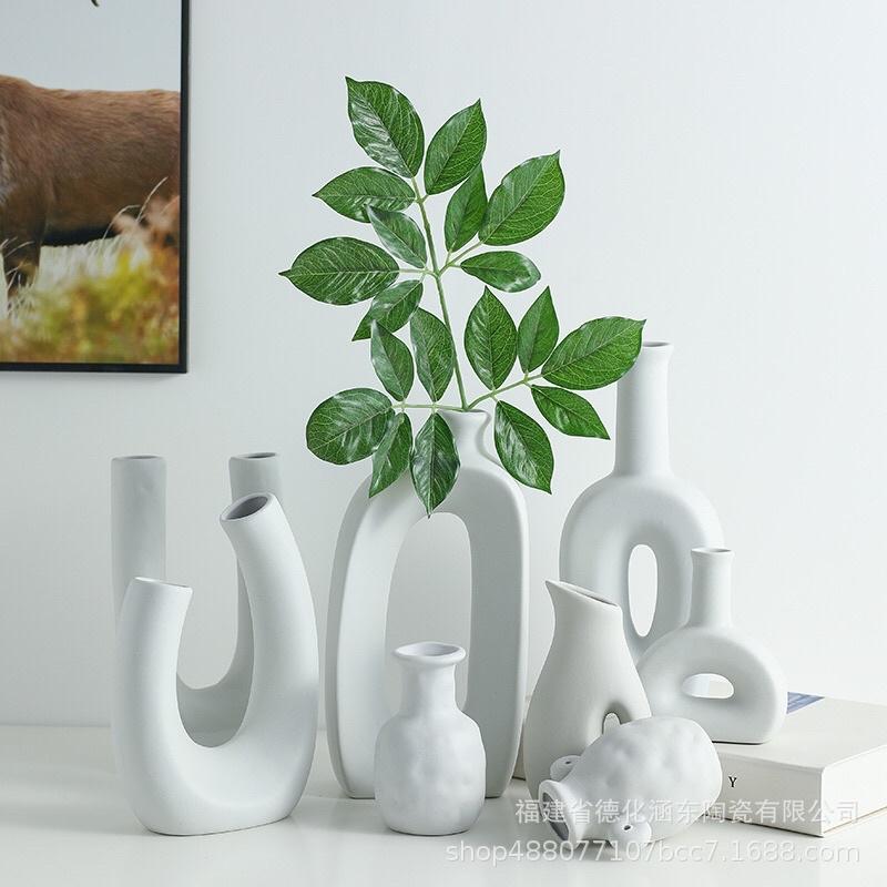 Bình gốm sứ trang trí basic