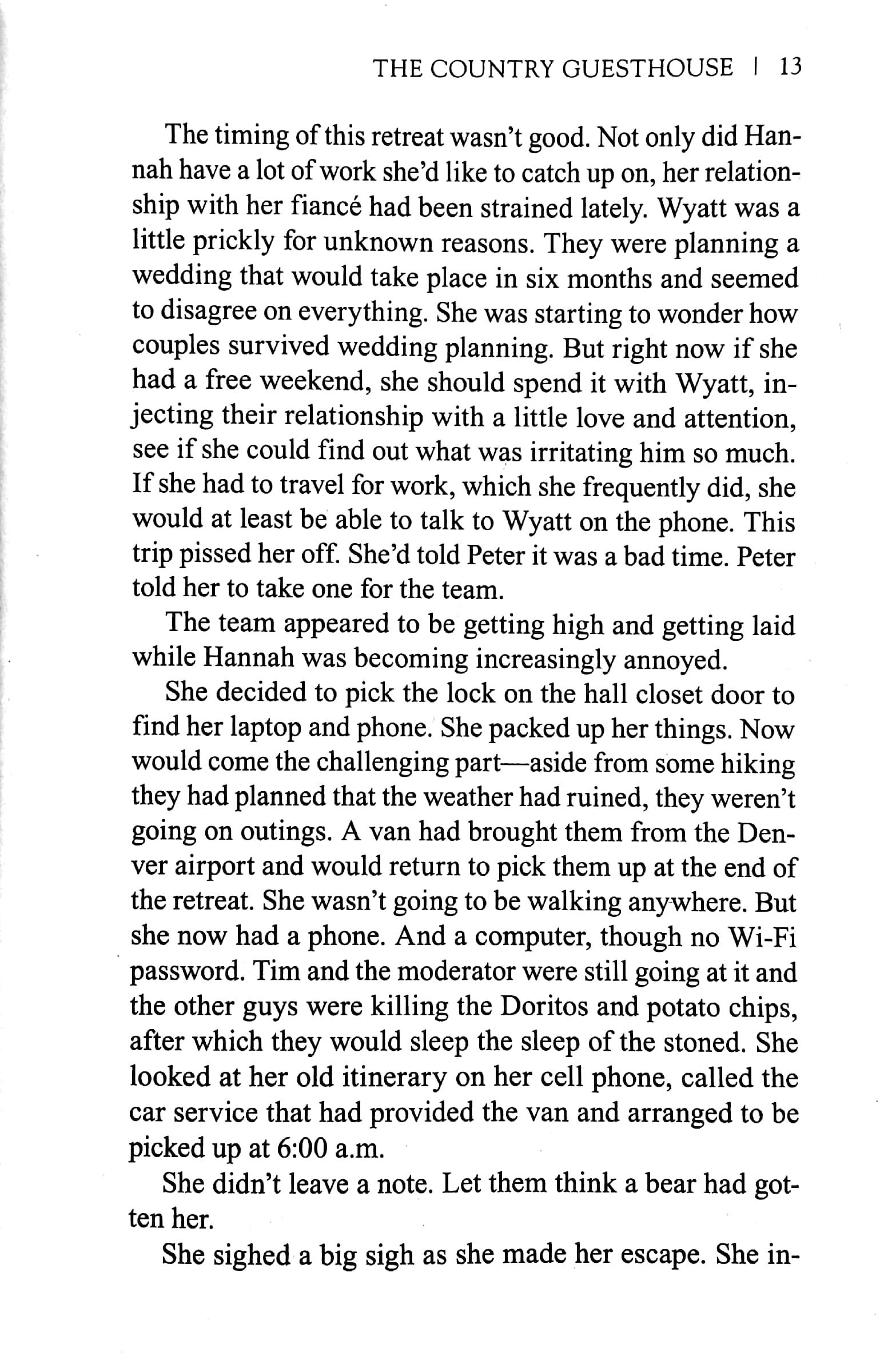 The Country Guesthouse (A Sullivan's Crossing 5)