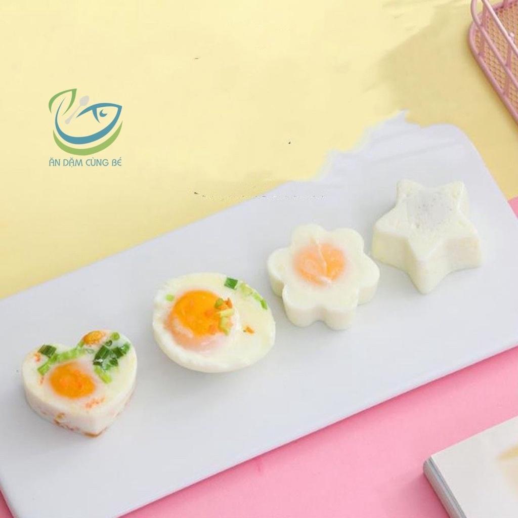 Khuôn hấp tạo hình làm trứng bánh pudding thạch rau câu đậu hũ non cho bé ăn dặm chất lượng cao KH12