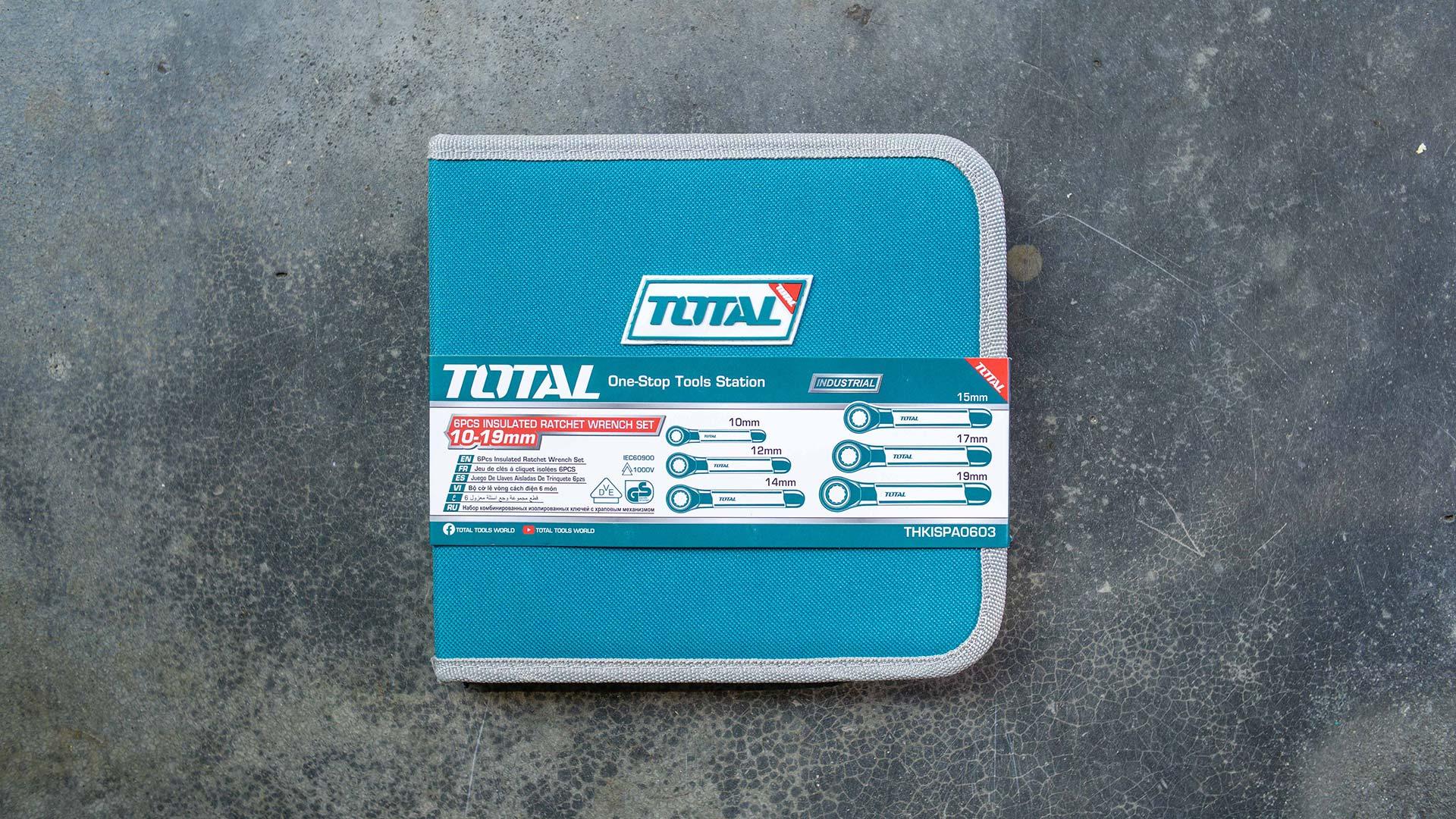 BỘ 6 CỜ LÊ XOAY CHIỀU CÁCH ĐIỆN TOTAL THKISPA0603 - HÀNG CHÍNH HÃNG