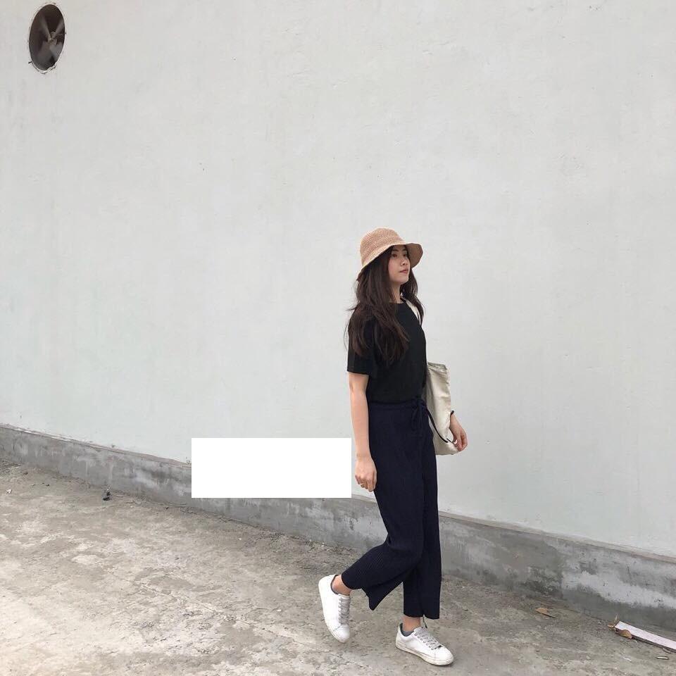 Quần ống sớ gân tăm - đẹp, phong cách