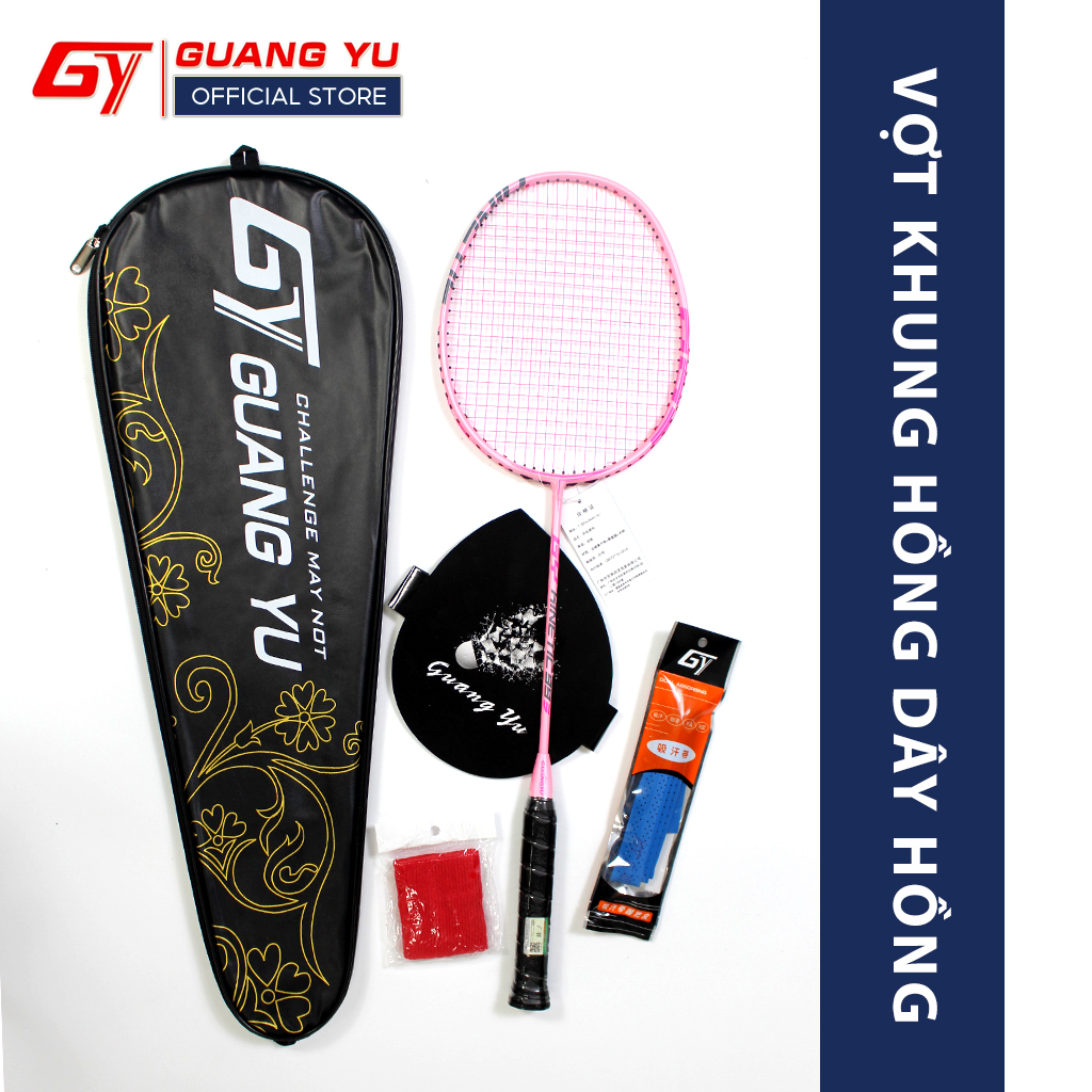 Vợt Cầu Lông Chính Hãng GUANGYU 4U Công Nghệ KINETIC 995 Full Carbon Siêu Nhẹ 84G, Công Thủ Toàn Diện Lưới Căng Sẵn 10KG - KN03