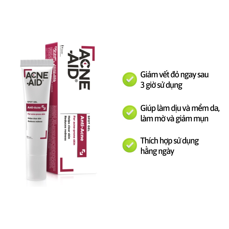 Gel chấm mụn ACNE-AID SPOT GEL ANTI-ACNE 10g