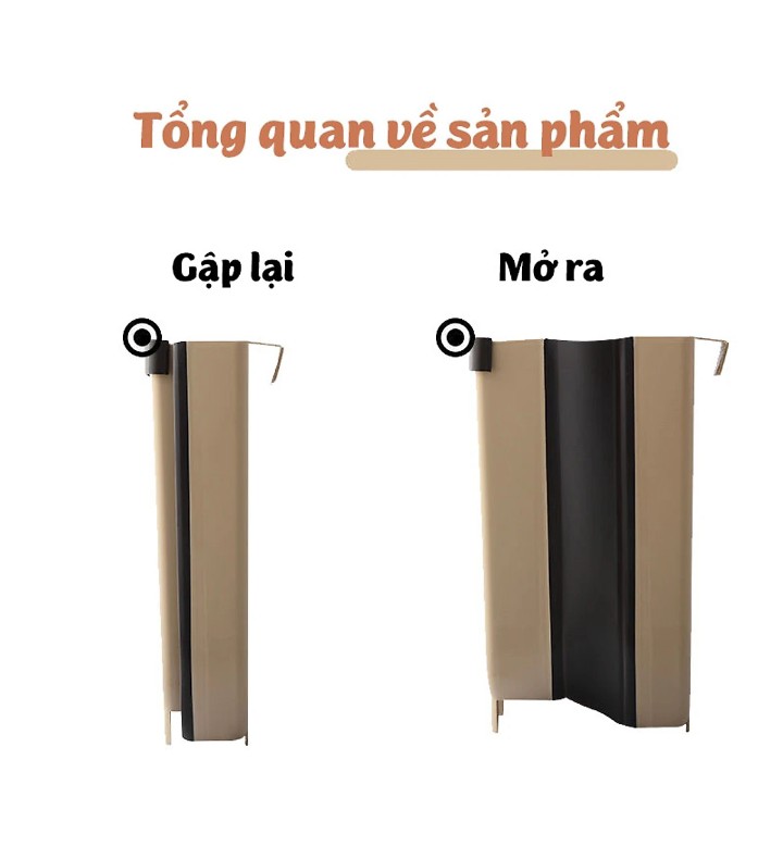 THÙNG ĐỰNG RÁC GẤP GỌN THÔNG MINH DÙNG CHO NHÀ BẾP, PHÒNG KHÁCH, TRÊN XE HƠI RẤT TIỆN DỤNG