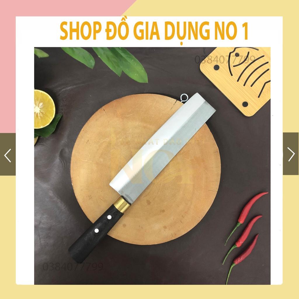 Dao bộ 3 dao nhà bếp rèn thủ công từ thép trắng không gỉ hàng cao cấp cán gỗ