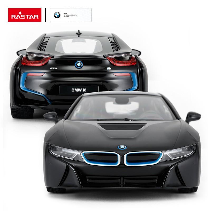 Đồ Chơi RASTAR Xe Điều Khiển Tỷ Lệ 1:18 Bmw I8 Màu Đen R59200N/BLA