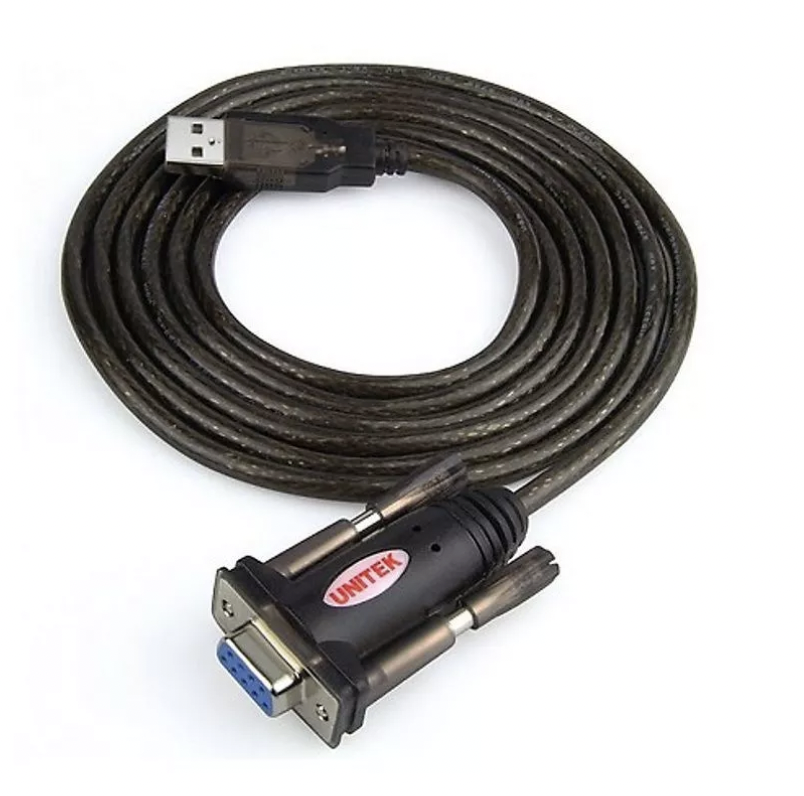 CÁP USB --> RS232 CHÂN ÂM Y-105D UNITEK 2M HÀNG CHÍNH HÃNG