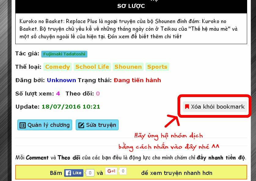 kuroko – tuyển thủ vô hình: replace plus chapter 1 2