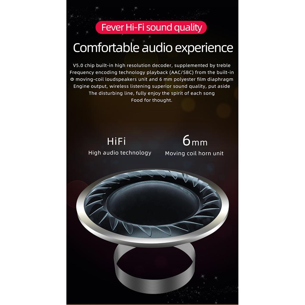 Headset Bluetooth5.0 Earphone Headphone Stereo