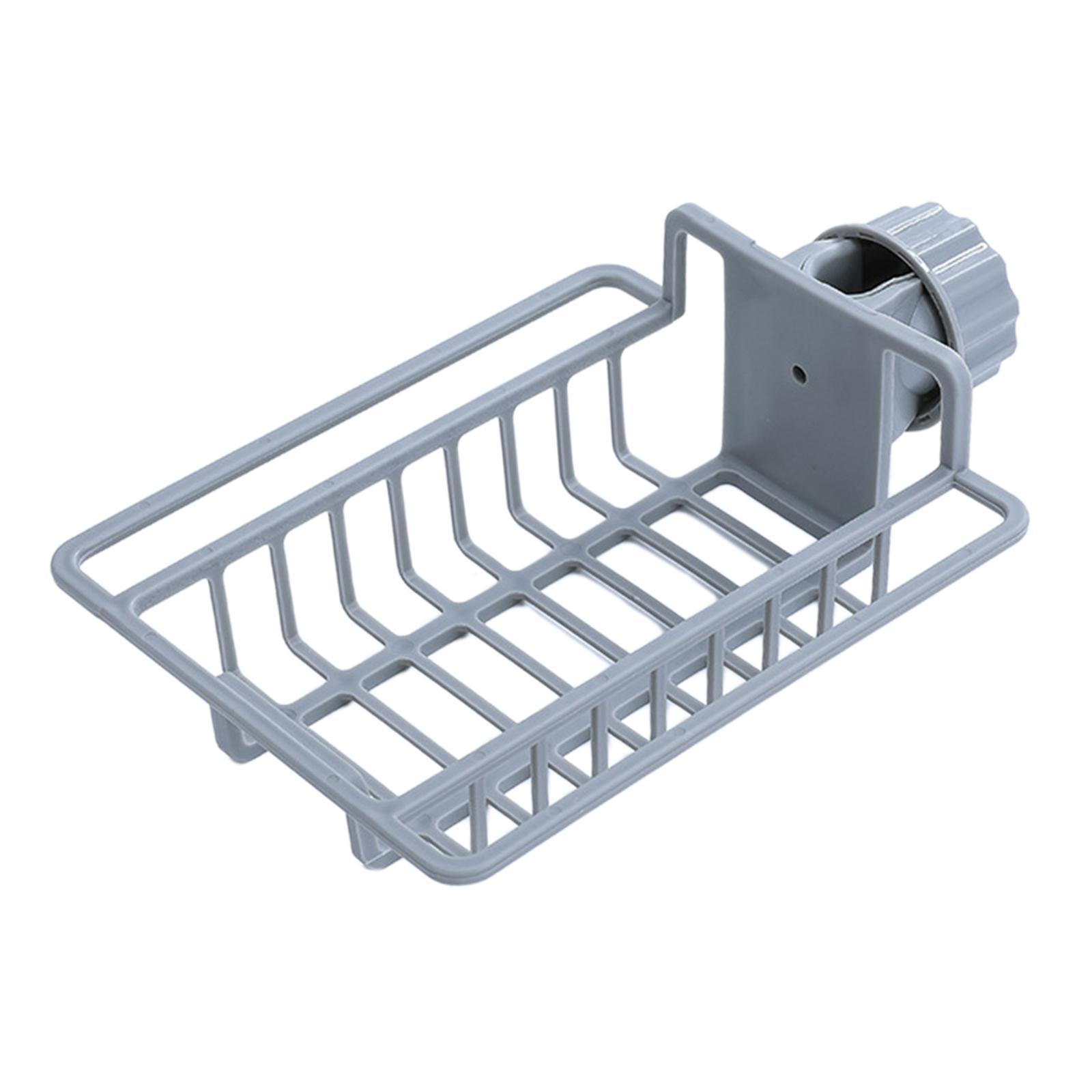 Multipurpose Sink Storage Rack Towel Holder Durable for Countertop Bathroom