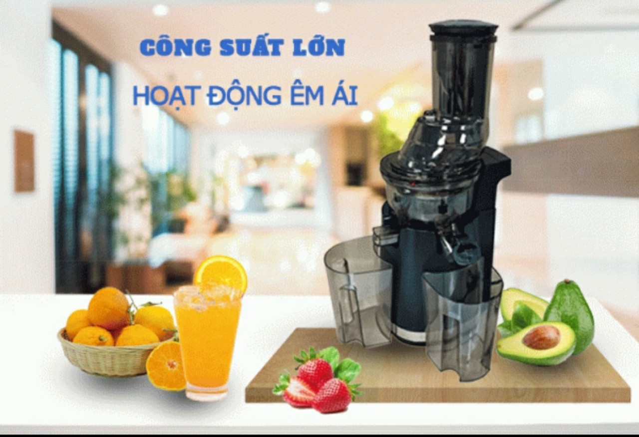 Máy Ép Chậm GERTECH GT-J206 cao cấp giữ nguyên vẹn dưỡng chất- hàng chính hãng