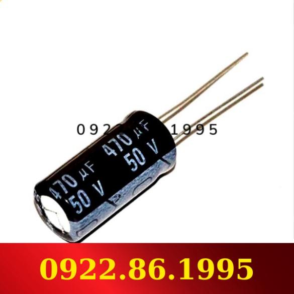 Tụ Điện Phân Nhôm 50V 1Uf 4.7Uf 10Uf 47Uf 100Uf 220Uf 470u 3300Uf hàng mới về