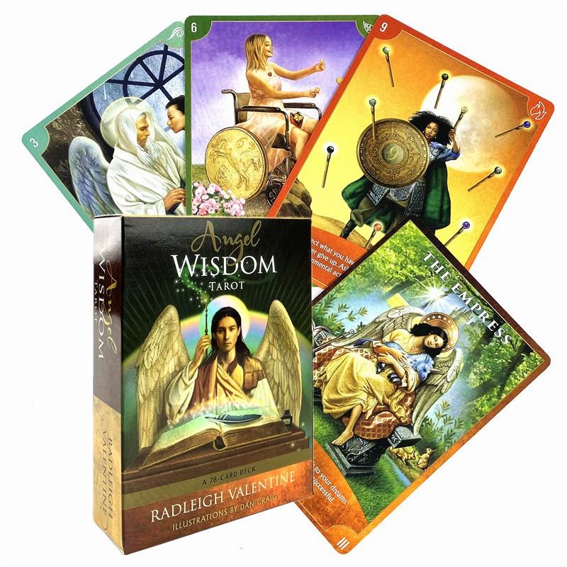 Bài Tarot Angel Wisdom Tarot Tặng Đá Thanh Tẩy