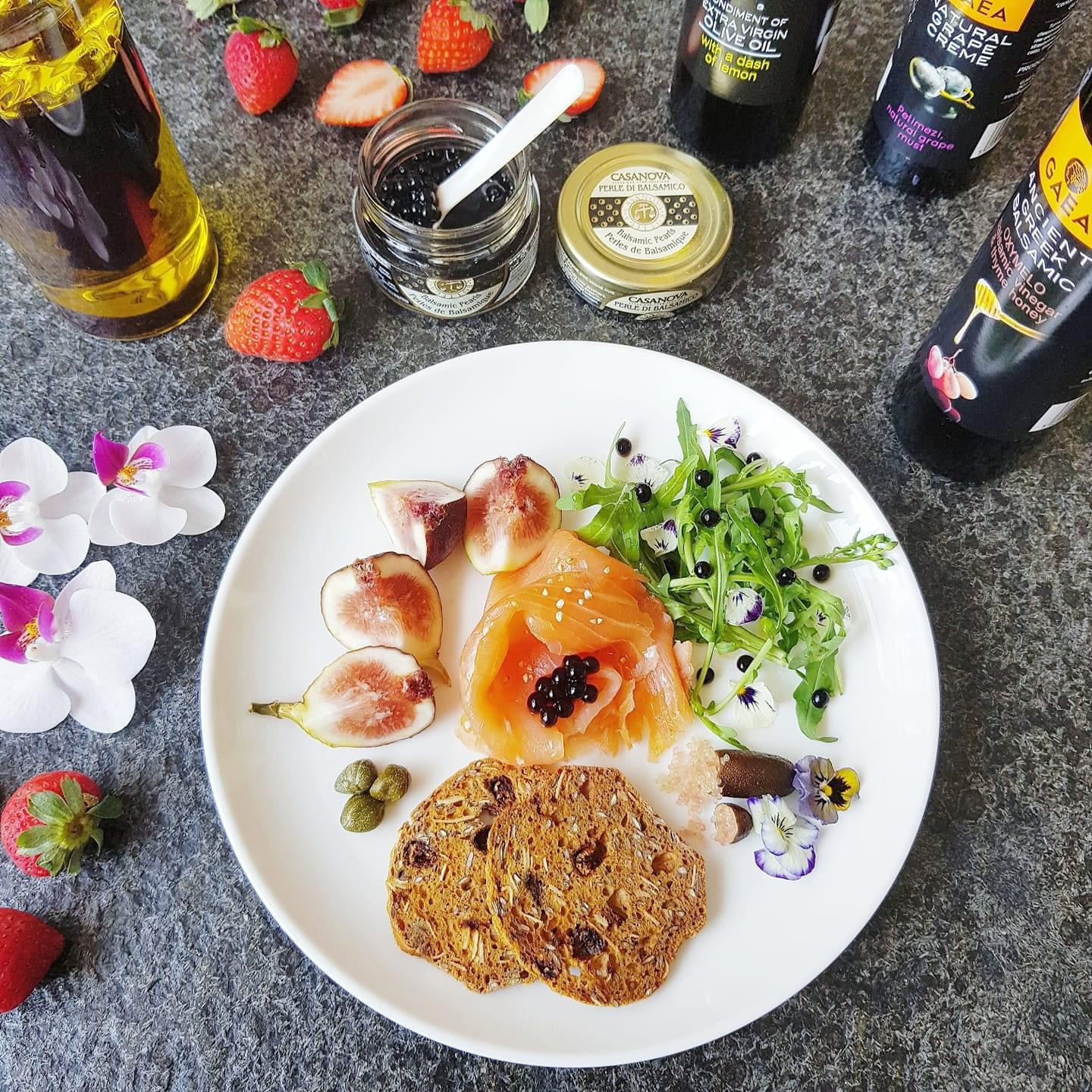 Giấm Balsamic Oxymelo & Mật Ong Cỏ Xạ Hương Nhãn Hiệu GAEA
