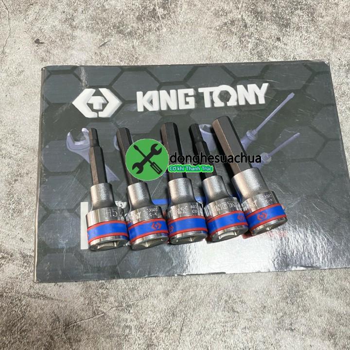 Đầu Tuýp 1/2 Đầu Lục Giác 1/2” KINGTONY 40335 dài 80mm các size