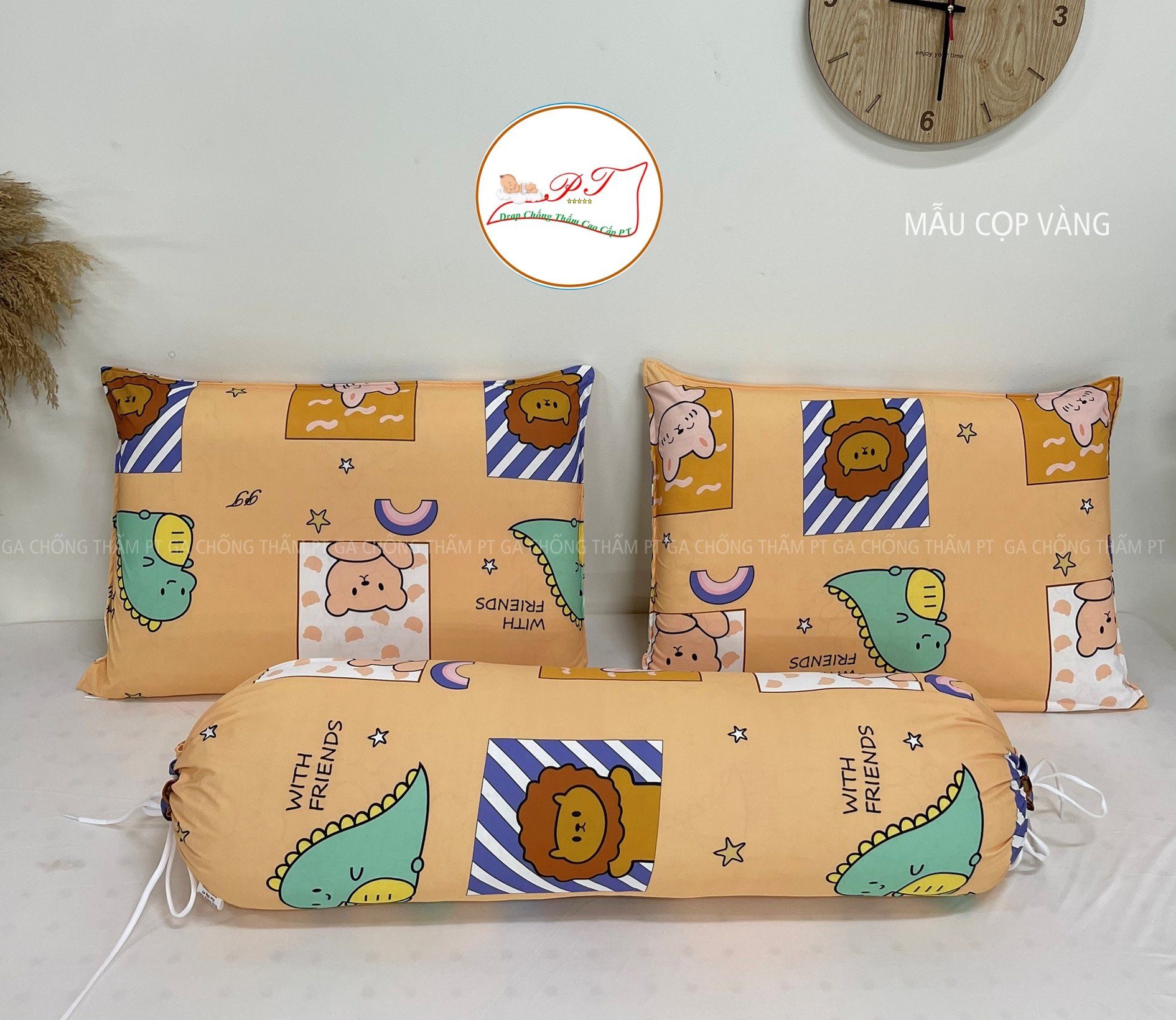 Ga Chống Thấm Cao Cấp PT Mẫu Họa Tiết Cọp Vàng