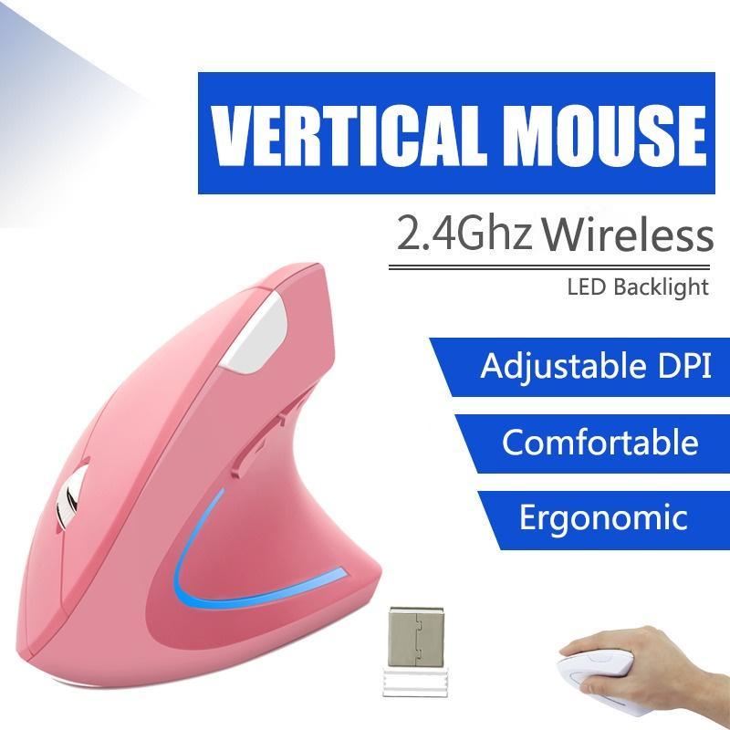Chuột Không Dây Dạng Đứng 2.4G Thế Hệ Thứ 5