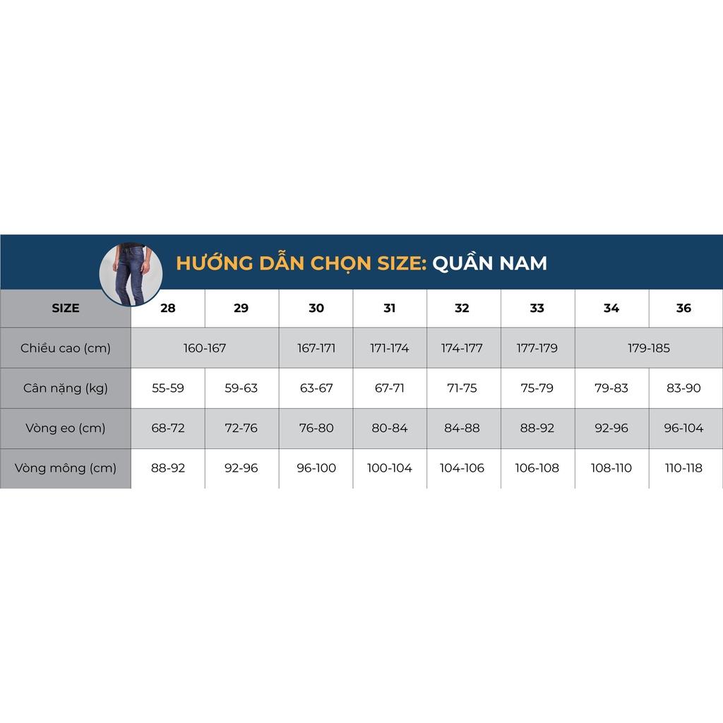 Quần jeans nam ống ôm MESSI SJM-819-18