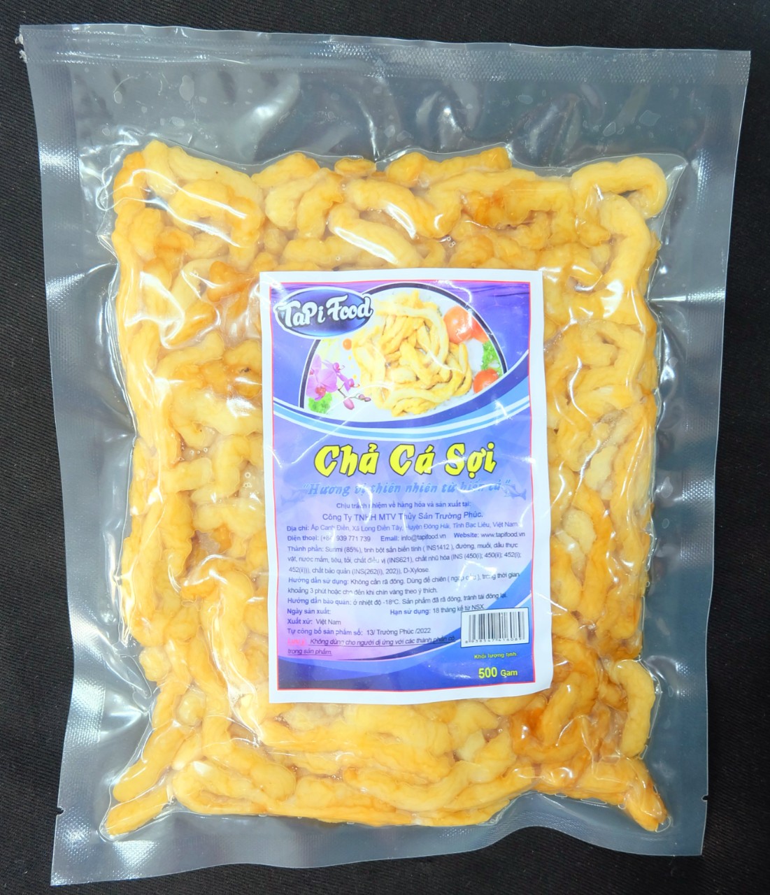 Chả cá sợi - Tapifood /500gr