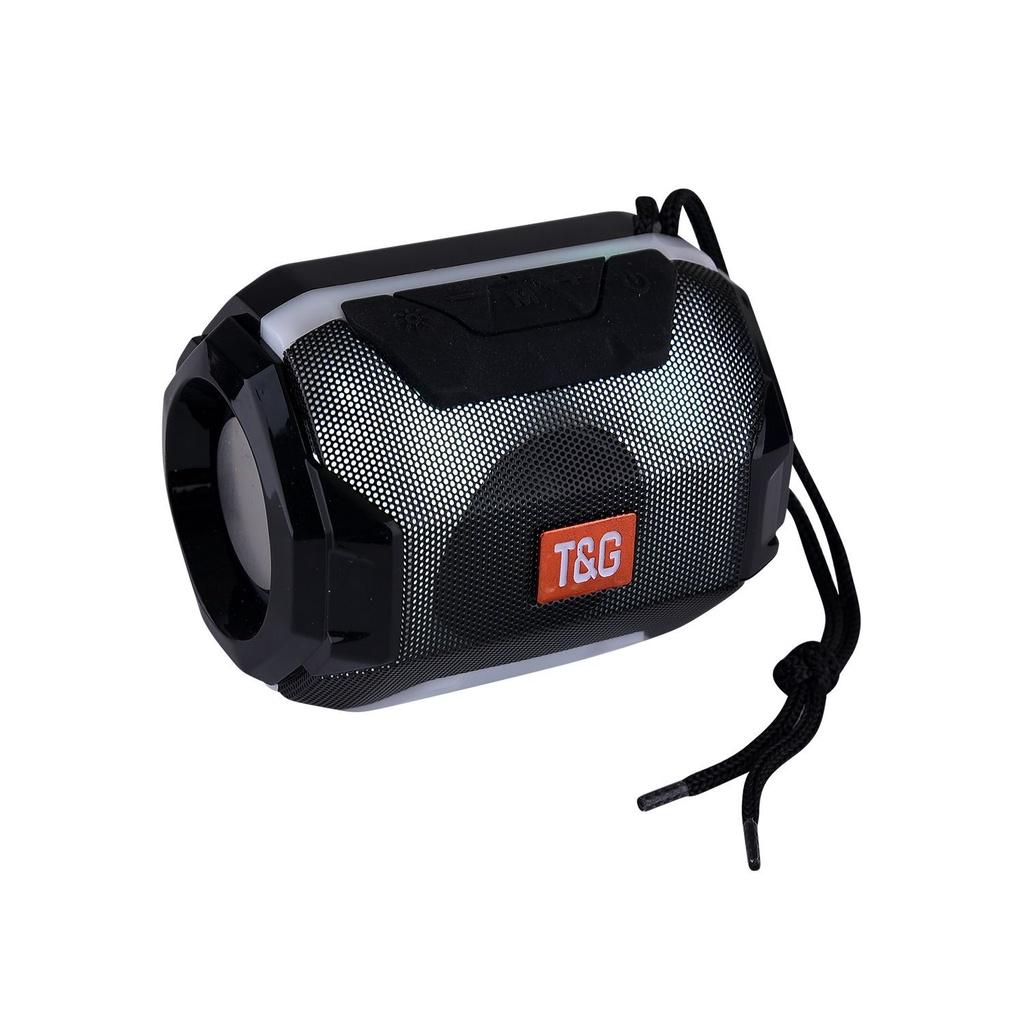 Loa bluetooth TG162 Âm Thanh Siêu Trầm Thiết Kế Đèn Nhiều Màu Sắc Sáng Tạo