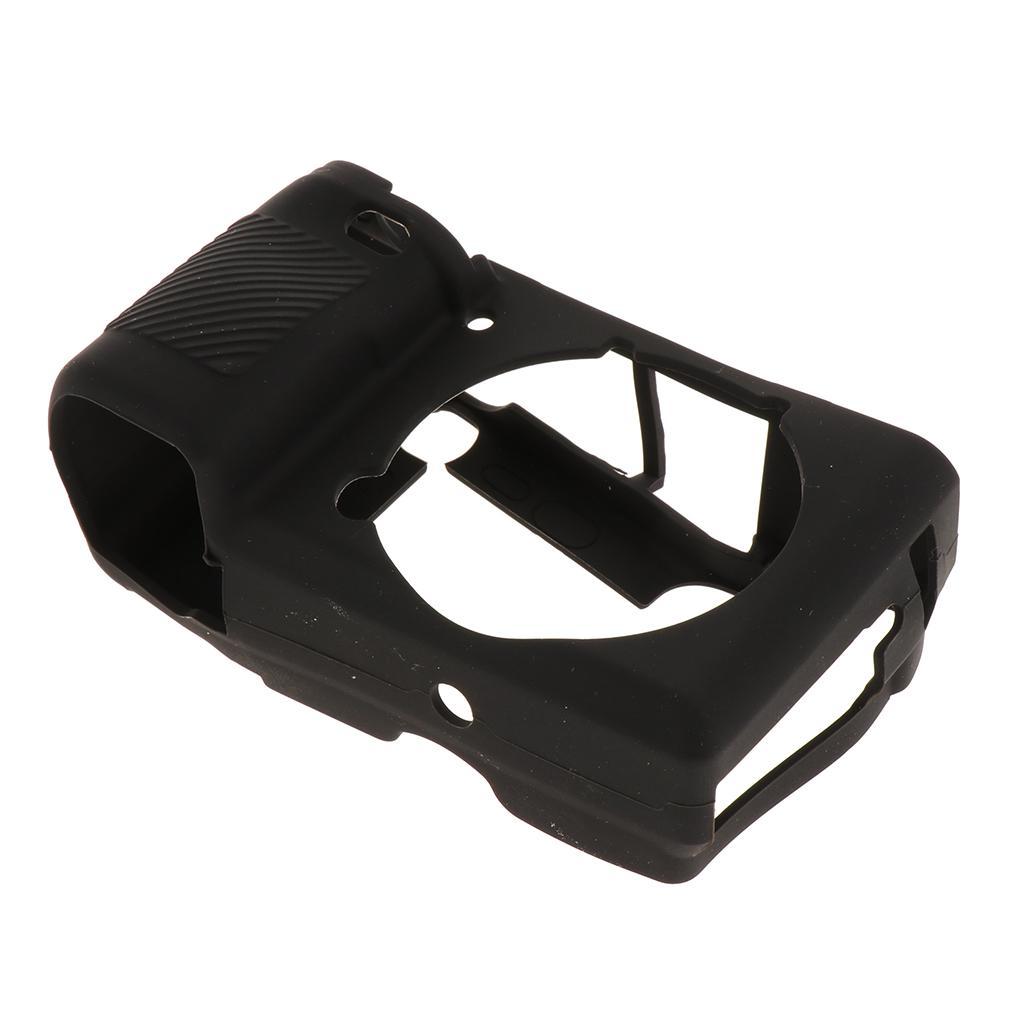 Silicone Camera Case Full Body Protective Cover for Sony A6300 Black