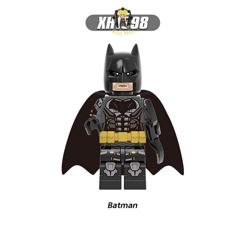 Minifigures Lắp Ráp Mô Hình Nhân Vật Phim Truyện Siêu Anh Hùng Batman Người Dơi Superman Justice league X0312