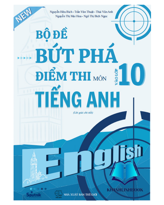 Sách - Combo Bộ đề bứt phá điểm thi vào lớp 10 môn tiếng Anh + Hack não 25 đề luyện thi vào 10 môn Tiếng Anh