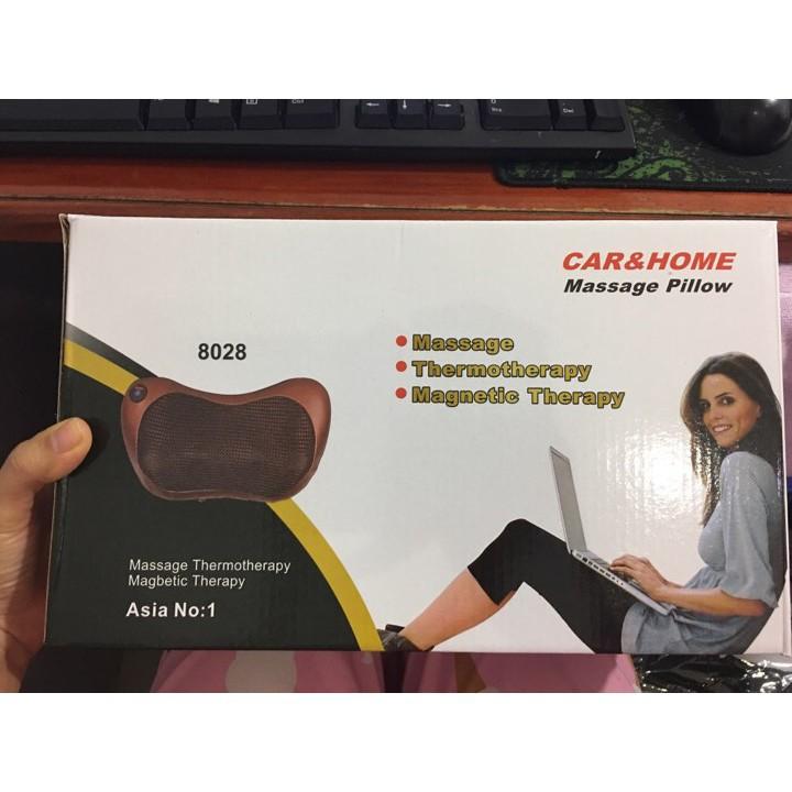 Combo 2 Gối Massage Hồng Ngoại Pillow 8 Pi