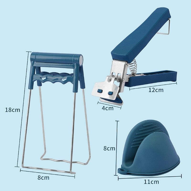 Bộ dụng cụ 6 món gắp đồ nóng chuyên dụng tiện lợi nhà bếp
