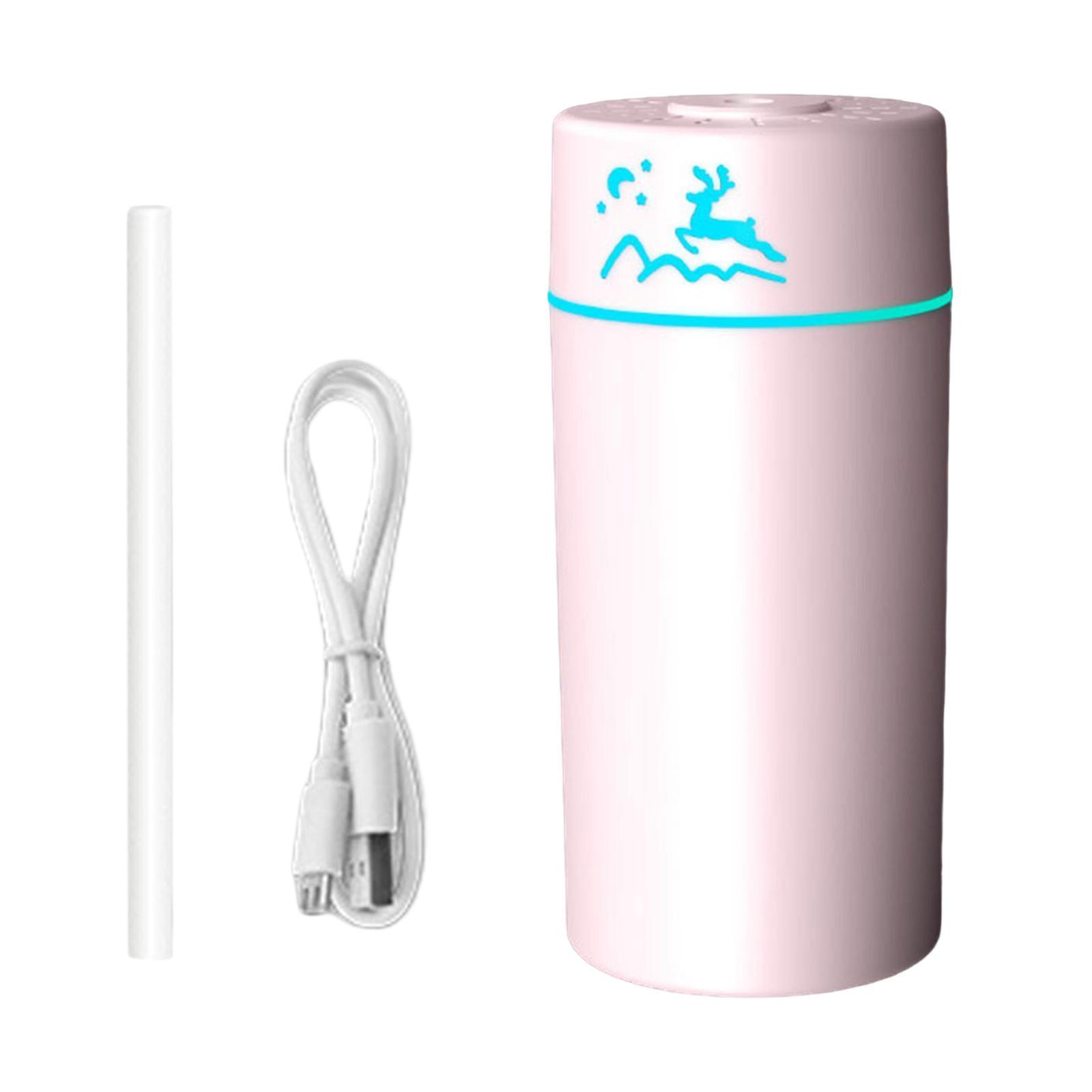 Mini Humidifier USB Desktop Humidifier for Desktop Living Room White