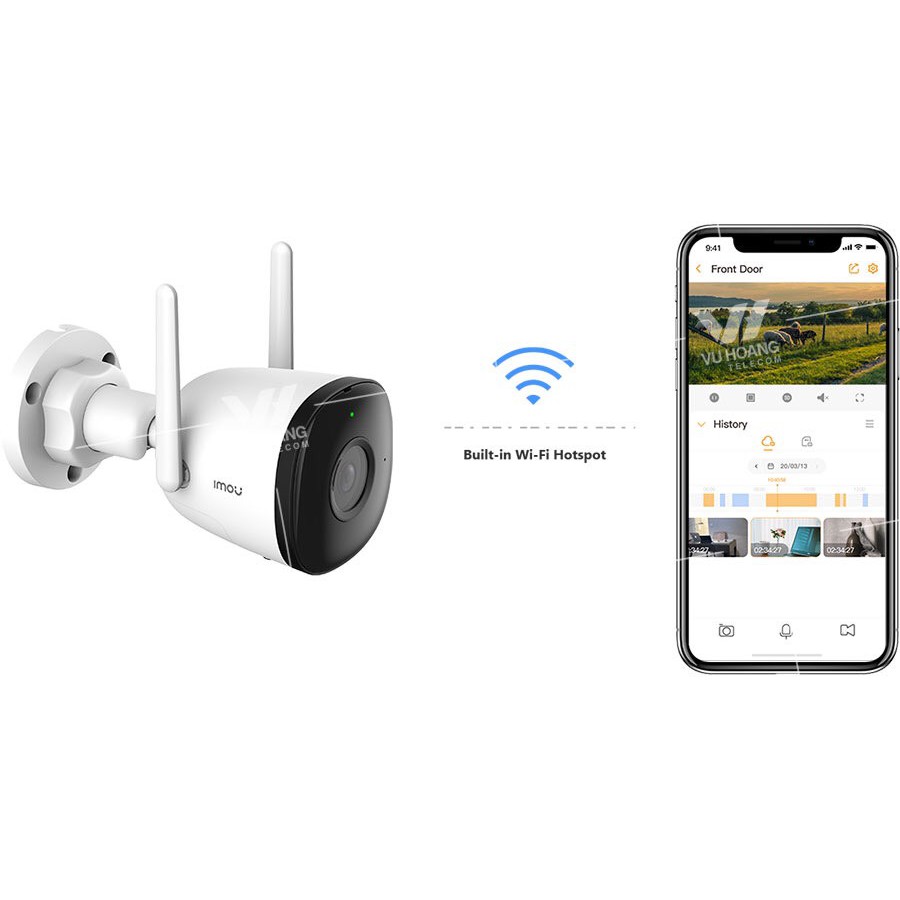 Camera Ngoài Trời IP Wifi imou F22P 2MP 1080P / F42P 4MP 2K / F22FP / F42FP Có Màu | Hàng Chính Hãng | Bảo Hành 24 Tháng