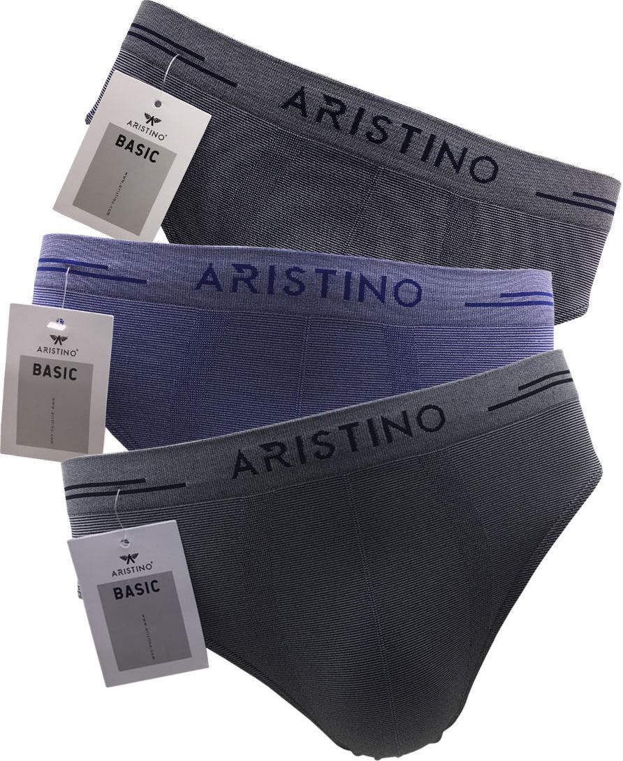 Combo 3 Chiếc Quần Lót Nam Tam Giác Aristino ABF064 Dệt Liền, Co Dãn 4 Chiều (Giao Màu Ngẫu Nhiên) - Hàng Chính Hãng