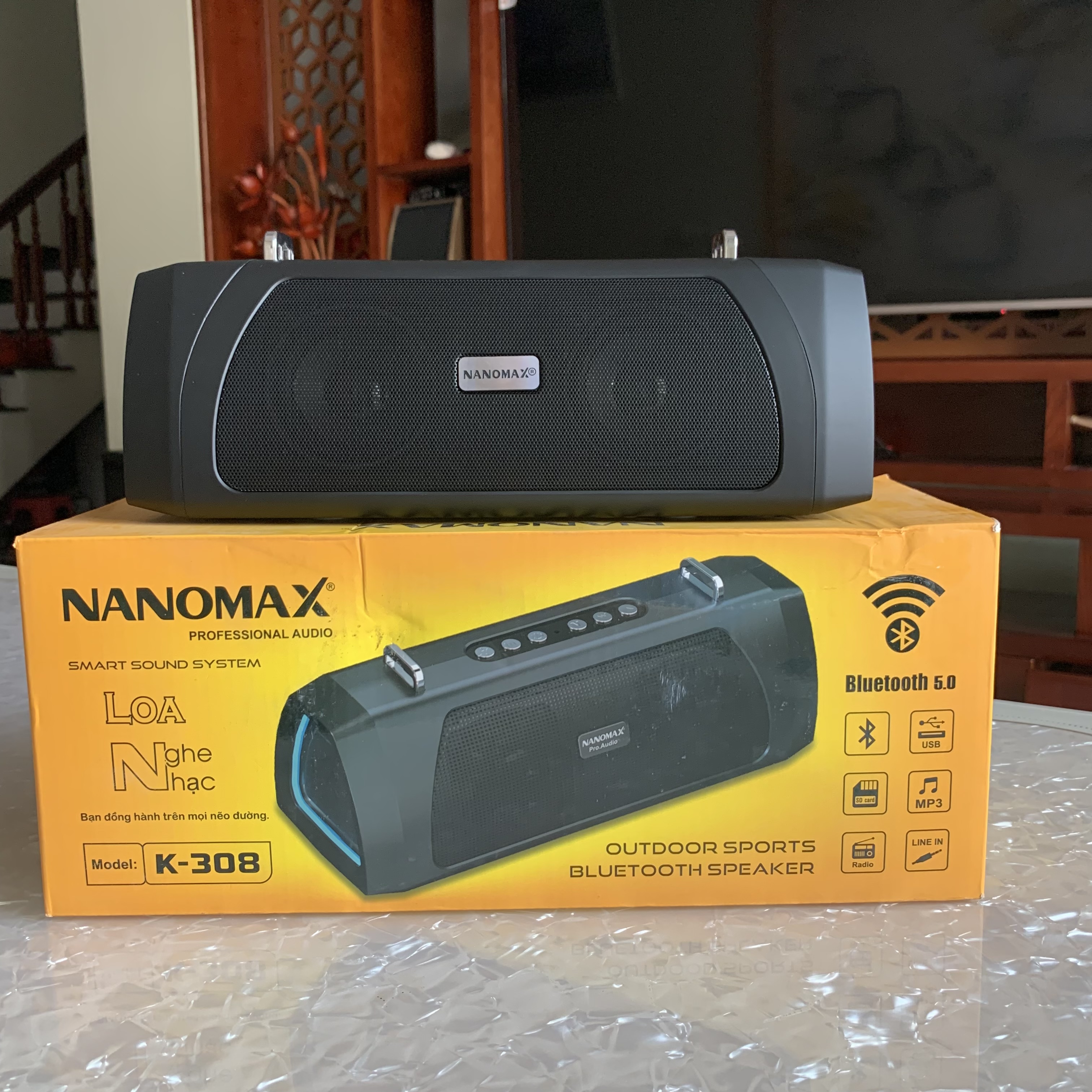 Loa bluetooth NANOMAX K-308 - Hàng chính hãng