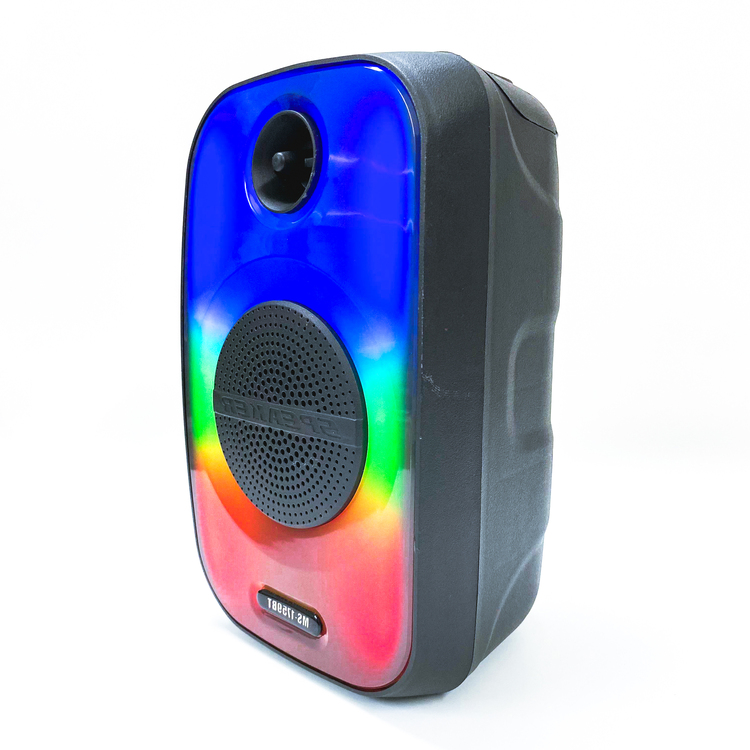 Loa Bluetooth MS-1759BT với đèn led RGB âm thanh bass mạnh tích hợp khe cắm thẻ nhớ, USB và có thể karaoke