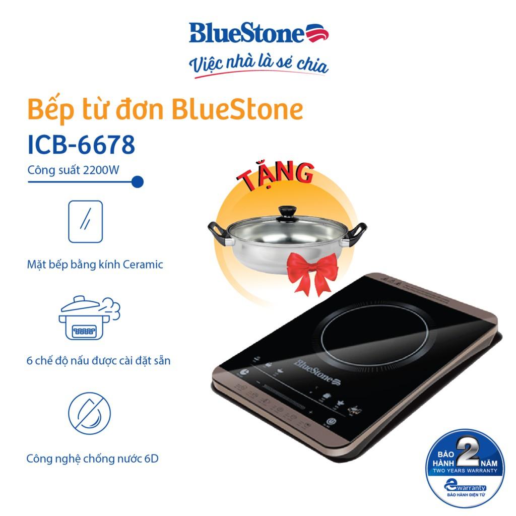 Bếp Điện Từ BlueStone ICB-6678 - Hàng chính hãng