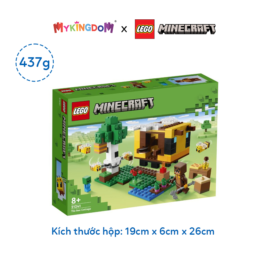 Đồ Chơi Lắp Ráp LEGO Minecraft Ngôi Nhà Ong 21241 (254 chi tiết)