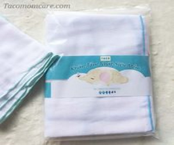 Sét 2 khăn tắm nhật siêu mền cho em bé, khăn tắm xô 4 lớp - TACO