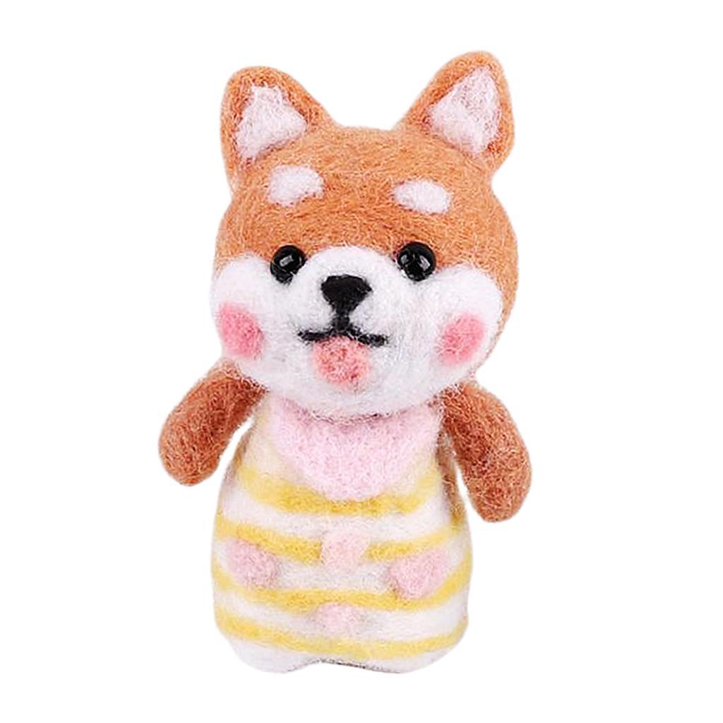 Wool Needle Felting Kit, with Fine Wool, Felting Foam Mat, Needles, Instruction - Great for Arts &amp; Crafts &amp; Easy for Beginners