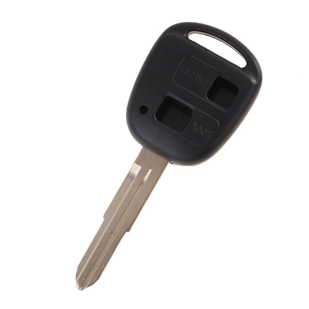 Remote Shell 2-Button for   Remote Key FOB Case With Uncut