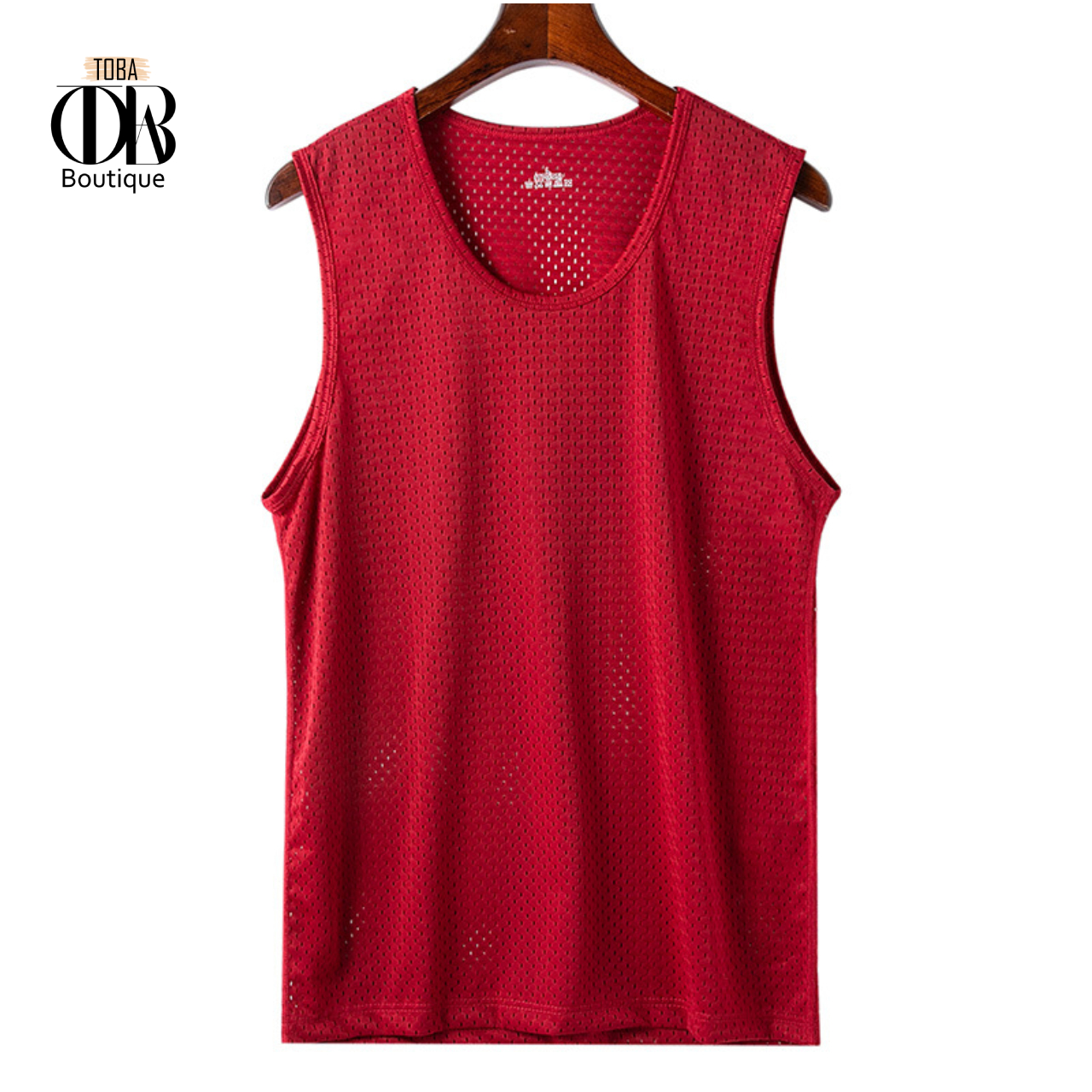 Áo ba lỗ Tank Top Lụa Lưới TOBA Boutique Siêu Mát Lạnh, nhanh khô thoáng khí thông hơi mặc nhà, tập gym, tập thể thao TB3LO1