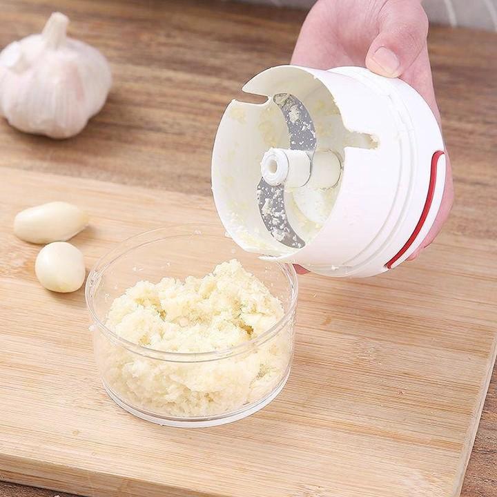 Dụng Cụ Xay Tỏi, Ớt ,Gia vị, Thực Phẩm Đa Năng Cầm Tay