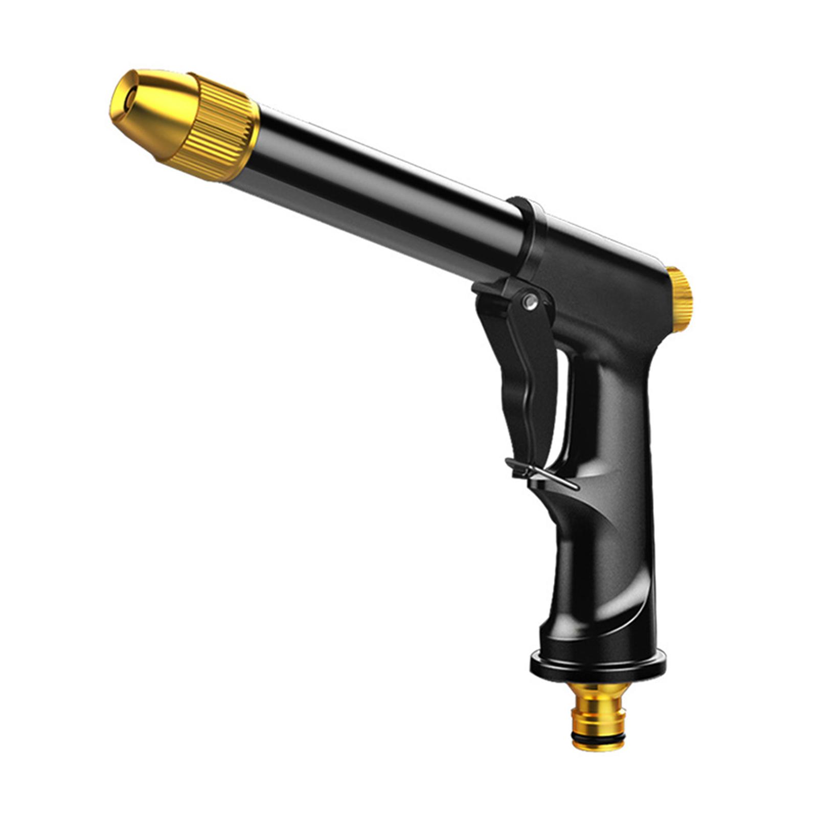 High Pressure Water Spray Gun Brass Nozzle Car Garden Lawn Wash Water Hose