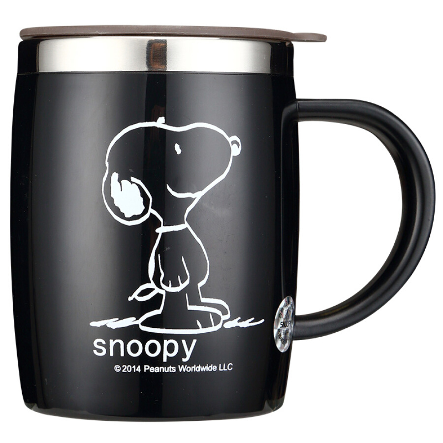 Ly Giữ Nhiệt Có Nắp Đậy SNOOPY (400ml)