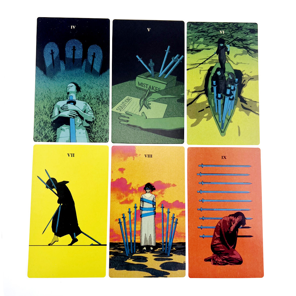 [Size Gốc] Bộ Bài Tarot of the Holy Spectrum 78 Lá Bài 7x12 Cm Đá Thanh Tẩy