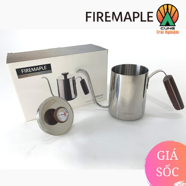 [Chính Hãng] Ấm Antarcti Đun Cao Cấp  Pour Over Fire Maple FMI-KETTLE04