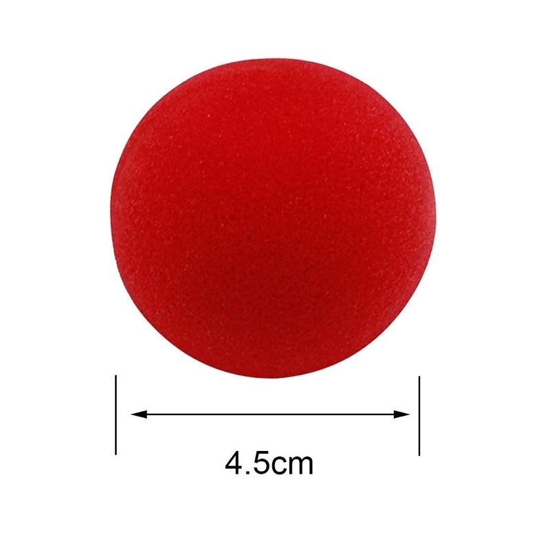 Combo 4 Quả Bóng Ảo Thuật Mút Xốp Đỏ,Sponge Ball, Ảo Thuật Đường Phố, Đồ Chơi Sáng Tạo, Vui Nhộn, Thông Minh Dành Cho Bé