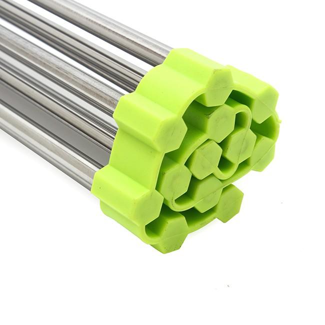 Tấm inox tiện lợi gác bồn rửa úp chén, ly, trái cây, rau, củ, quả